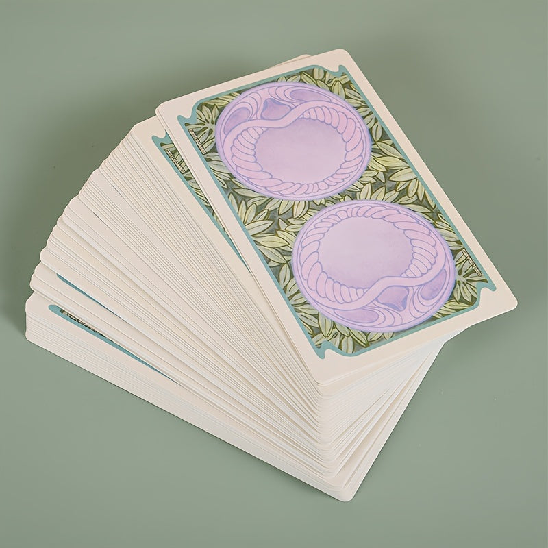 KEPNOY Ethereal Visions Tarot Deck - 78 Cards, Standard Size, Fortune Telling & Party Game, Perfect for Halloween, Thanksgiving, Christmas Gifts