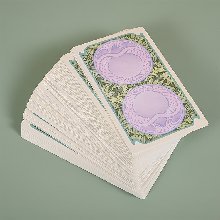 KEPNOY Ethereal Visions Tarot Deck - 78 Cards, Standard Size, Fortune Telling & Party Game, Perfect for Halloween, Thanksgiving, Christmas Gifts