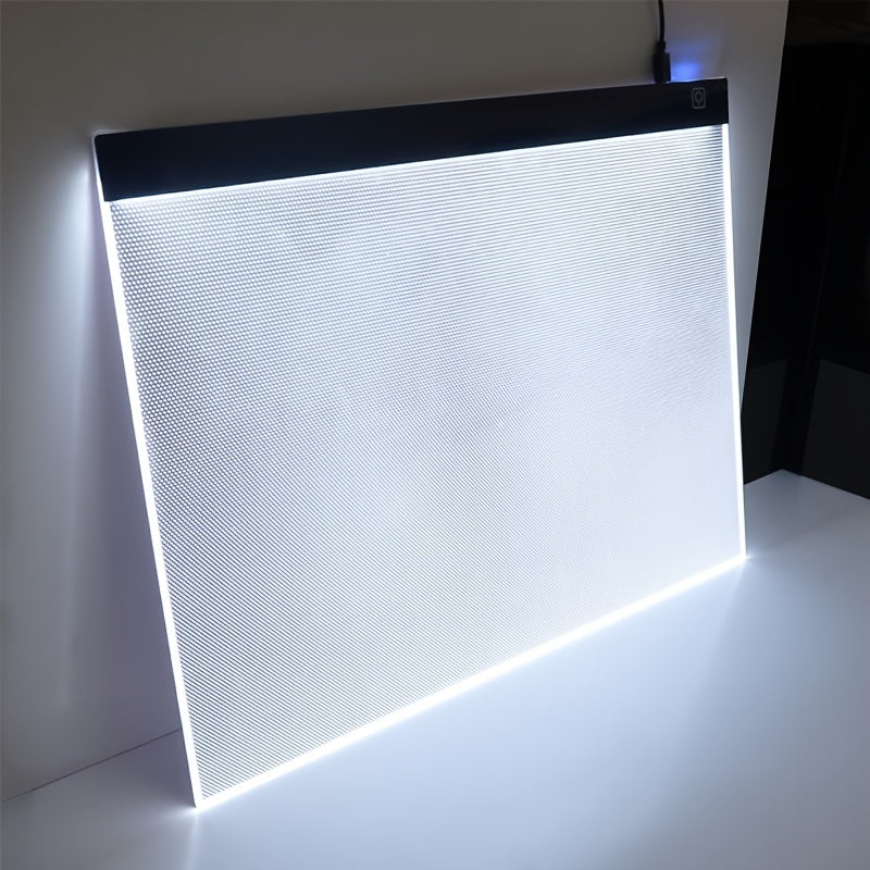 A2/A3/A4/A5 Copy Board Three Layers Dimmable Led Light Pad Eye Protection Easier Drawing Board Pad Tracing Light Box For Rhinestone Painting Thanksgiving, Christmas Gift Easter Gift -winter, new year