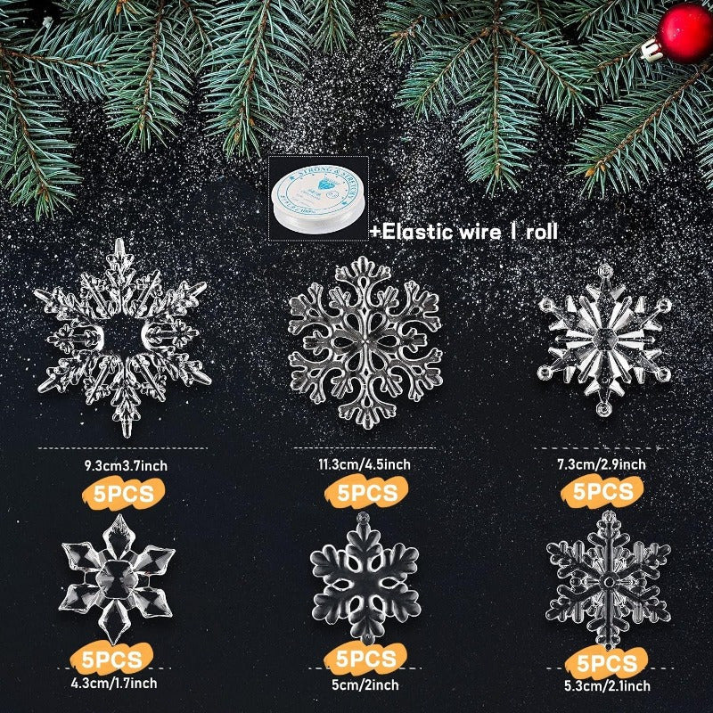 Christmas Snowflake Decoration Wellness & Aesthetic Decor