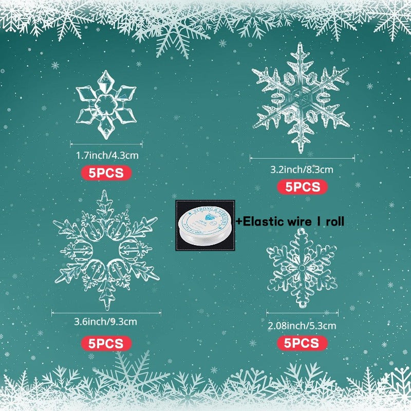 Christmas Snowflake Decoration Wellness & Aesthetic Decor