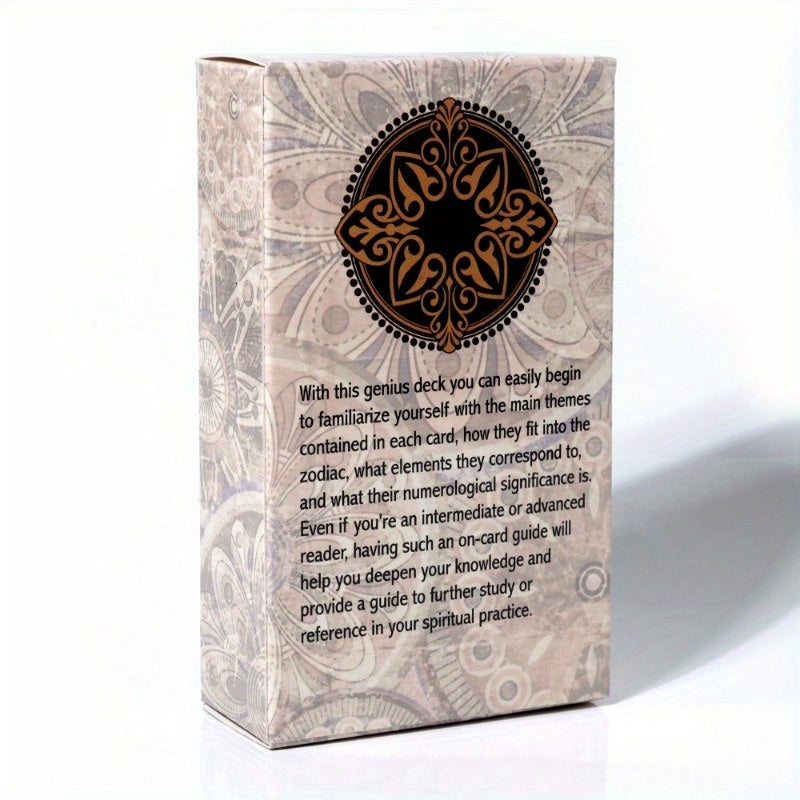 Meaning Tarot Card With Meaning On Them Beginner Tarot Keyword Antiqued Tarot Deck Learn Tarot 78 Cards, Gaming Gift