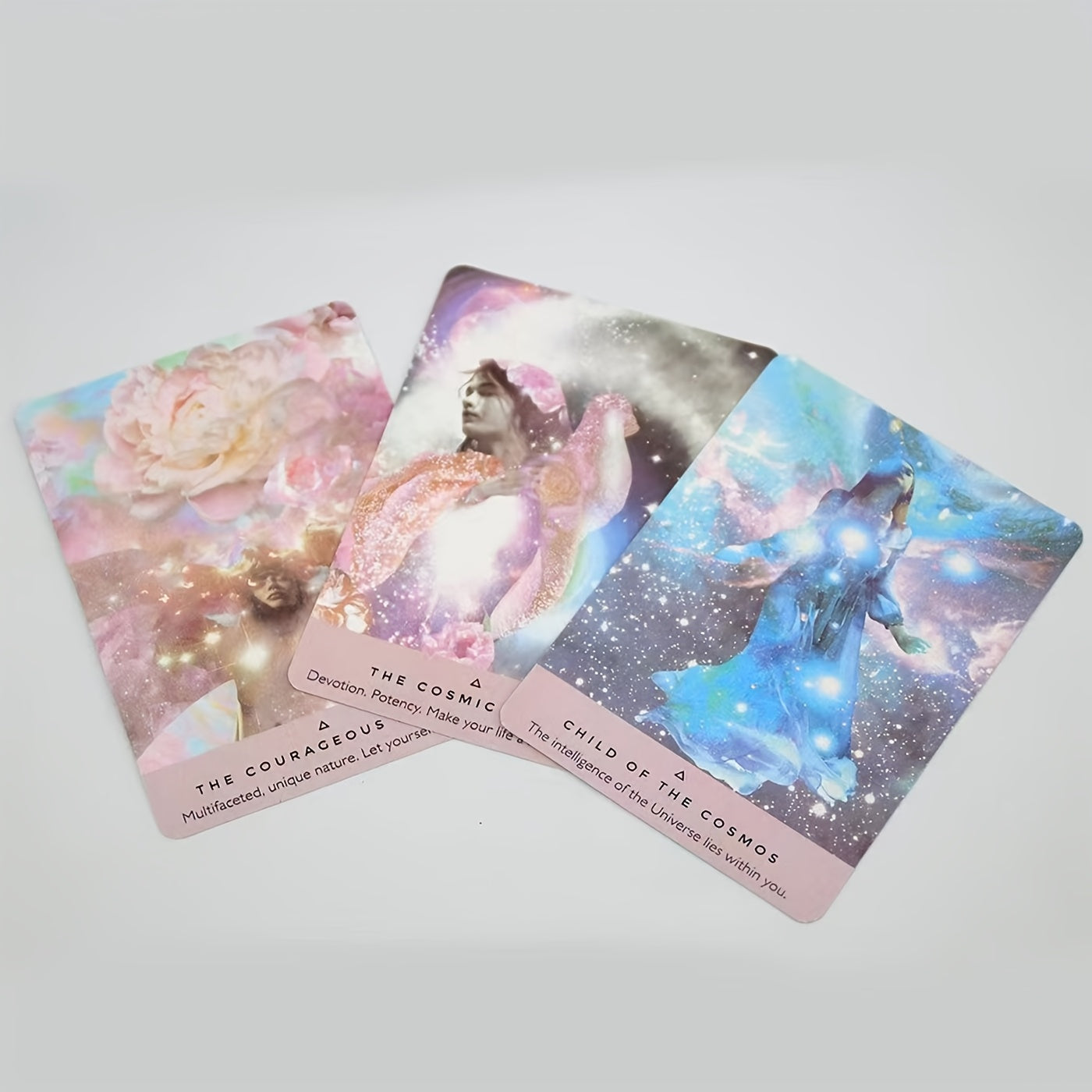 The Starseed Oracle 55-Card Tarot Deck, Card Stock Material, Spiritual Guidance and Insight Tool, Includes Guidebook