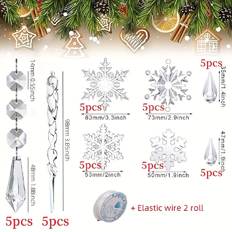 Christmas Snowflake Decoration Wellness & Aesthetic Decor