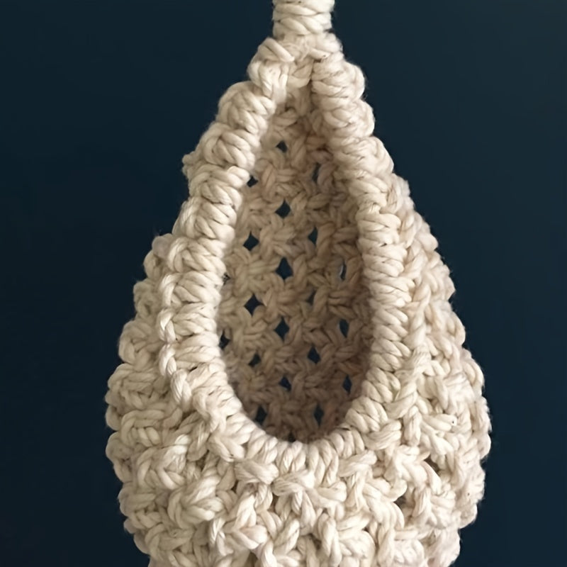 Gounong Handmade 1/2/3pcs, Indoor Small Plants, Bohemian Home Decoration Room Decoration Garden Indoor Garden, Hanging Flower Pots, Indoor Jungle, Bohemian Hanging Plants Hanging Air Plants Hanging Basket,