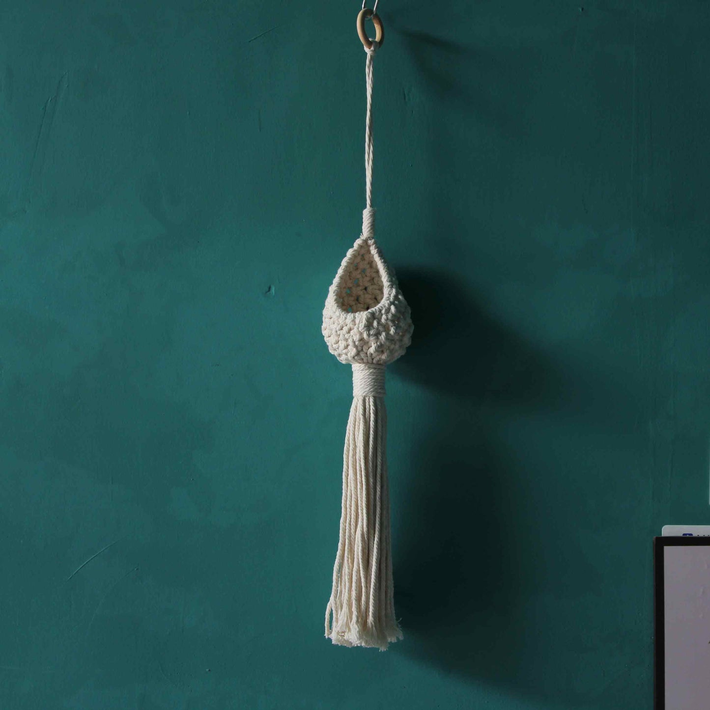 Gounong Handmade 1/2/3pcs, Indoor Small Plants, Bohemian Home Decoration Room Decoration Garden Indoor Garden, Hanging Flower Pots, Indoor Jungle, Bohemian Hanging Plants Hanging Air Plants Hanging Basket,