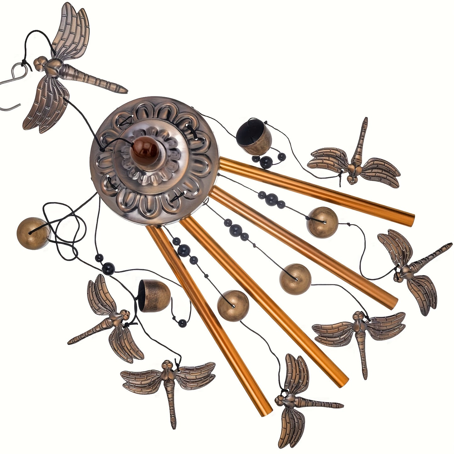 1set, Dragonfly Wind Chimes Decor, Wind Chime, Dragonfly Wind Bell, Dragonfly Decoration Wind Chimes, Home, Indoor, Yard, Patio, Festival, Garden, Outdoor Decoration, Gift For Mom
