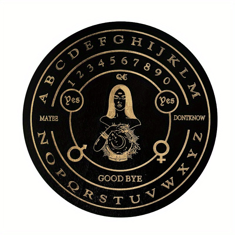 1pc  Wooden Tarot Cards, Fate Divination And Board Game, Unlock Your Future Secrets With These Magic Cards For Leisure Time Entertainment Weary