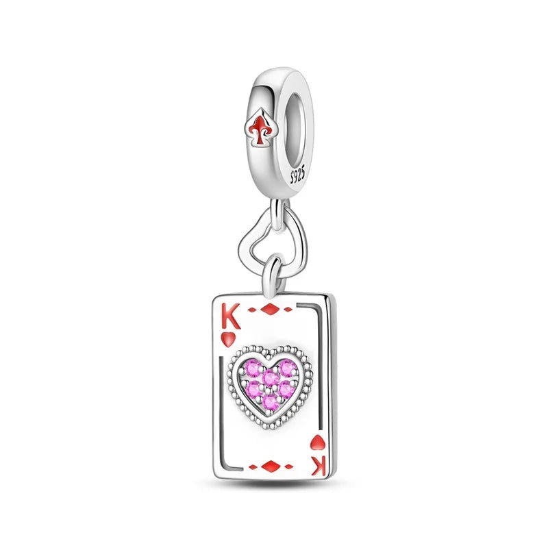 925 Sterling Silver Classic Sun Moon Stars Magic Tarot Charms Pendants For Women Fit 925 Original Bracelets DIY Jewelry