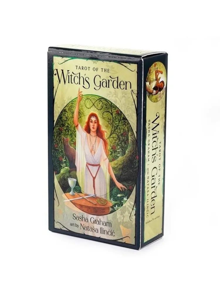 Tarot of The Witch's Garden 78 Pcs Cards Manifestation and Magic Await You In The Witch's Garden