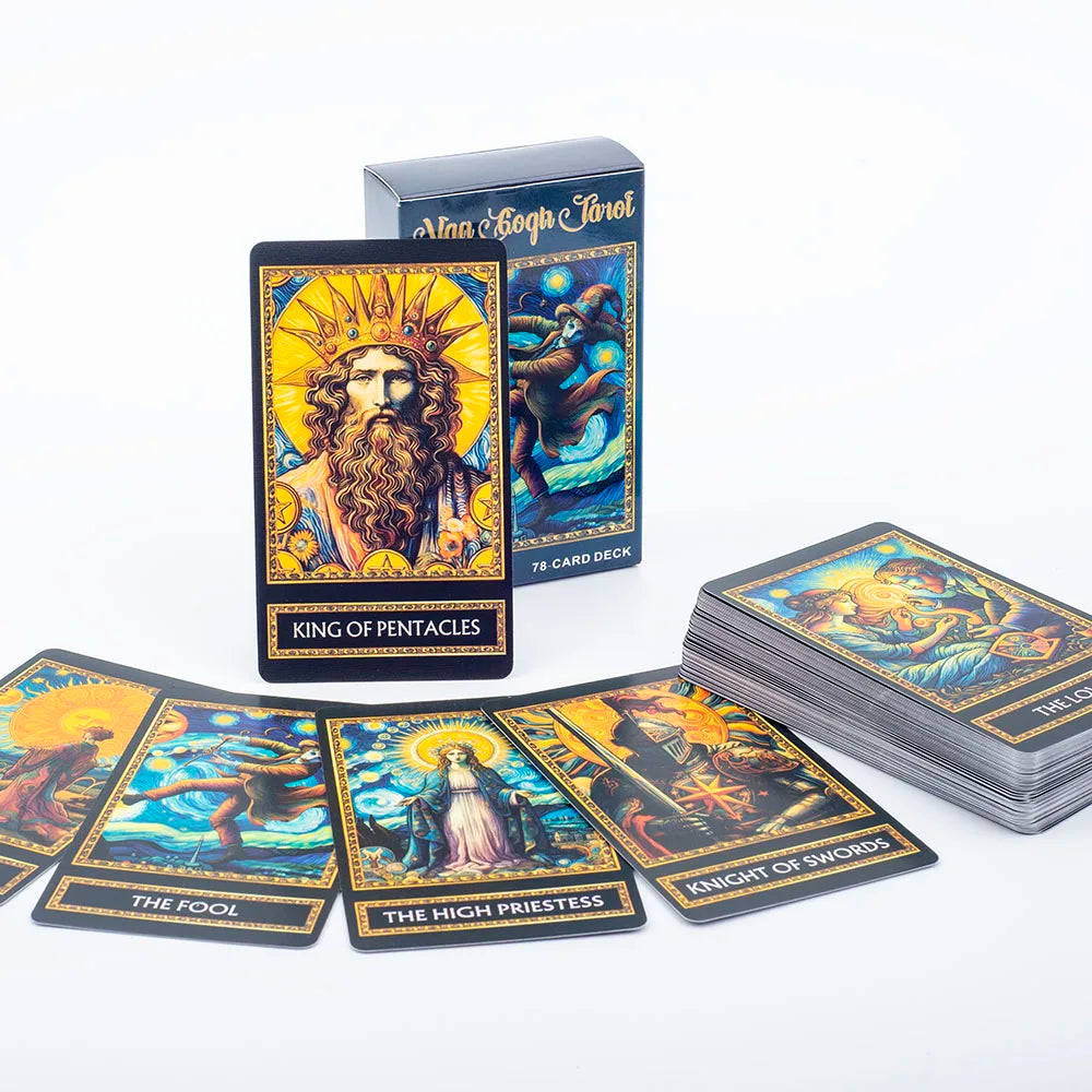 Cat Tarot A 78 Card Deck High Quality English Version Board Game for Easy and Fun Fortune Telling Perfect for Family Gatherings