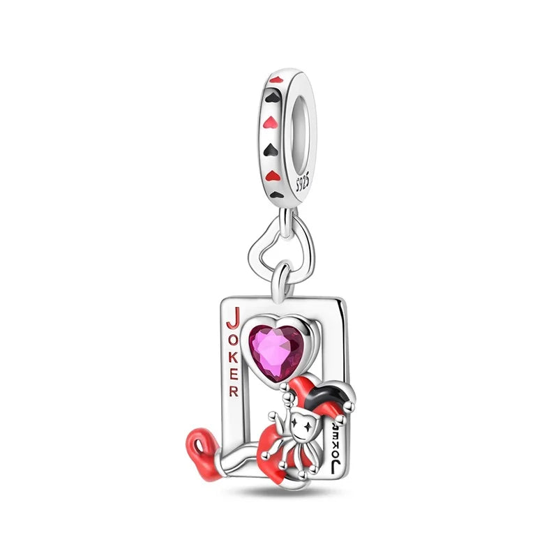 925 Sterling Silver Classic Sun Moon Stars Magic Tarot Charms Pendants For Women Fit 925 Original Bracelets DIY Jewelry
