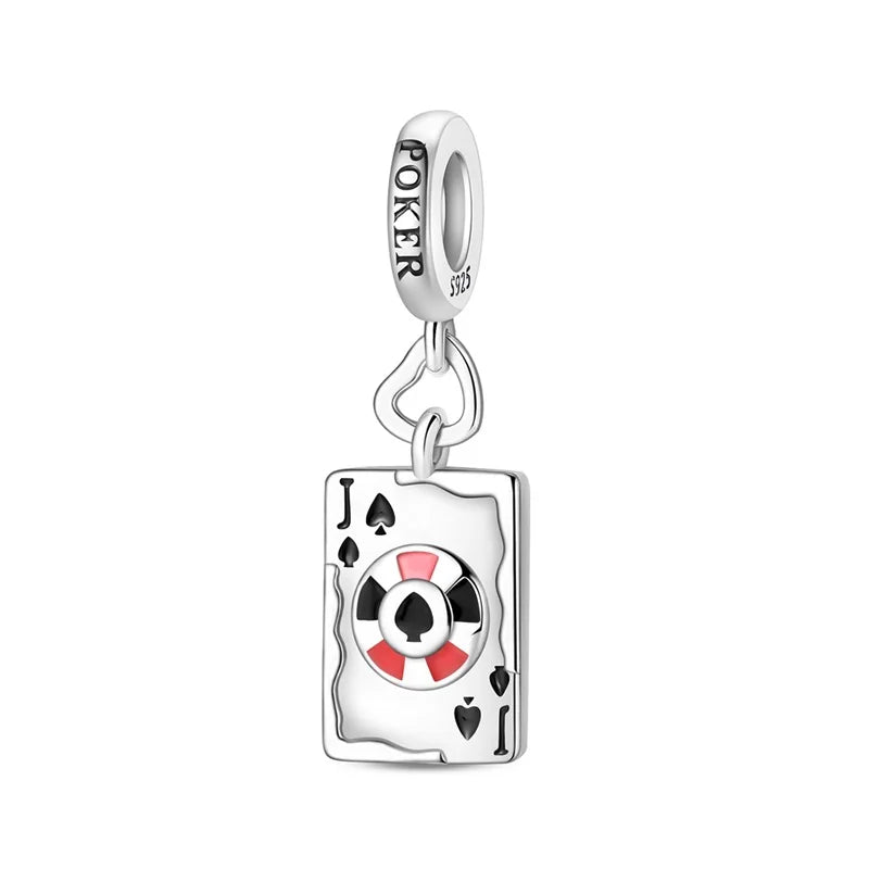 925 Sterling Silver Classic Sun Moon Stars Magic Tarot Charms Pendants For Women Fit 925 Original Bracelets DIY Jewelry