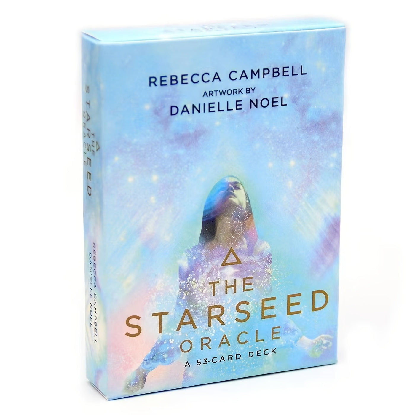 The Starseed Oracle 55-Card Tarot Deck, Card Stock Material, Spiritual Guidance and Insight Tool, Includes Guidebook