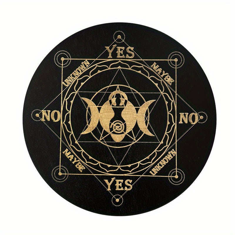 1pc  Wooden Tarot Cards, Fate Divination And Board Game, Unlock Your Future Secrets With These Magic Cards For Leisure Time Entertainment Weary