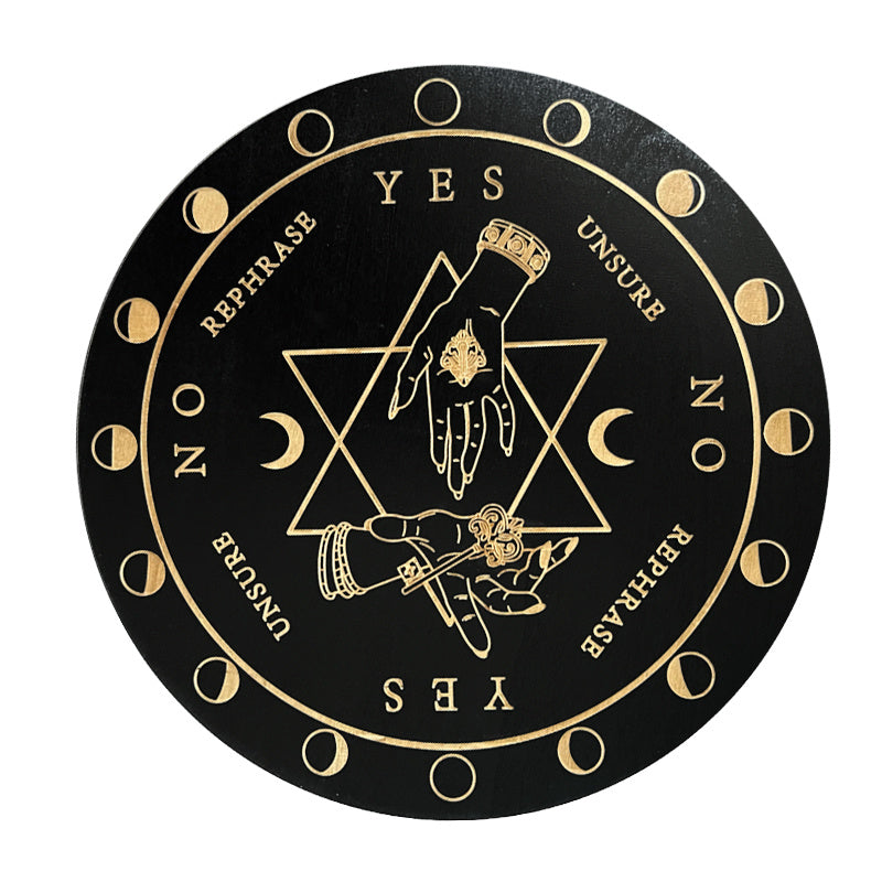 1pc  Wooden Tarot Cards, Fate Divination And Board Game, Unlock Your Future Secrets With These Magic Cards For Leisure Time Entertainment Weary